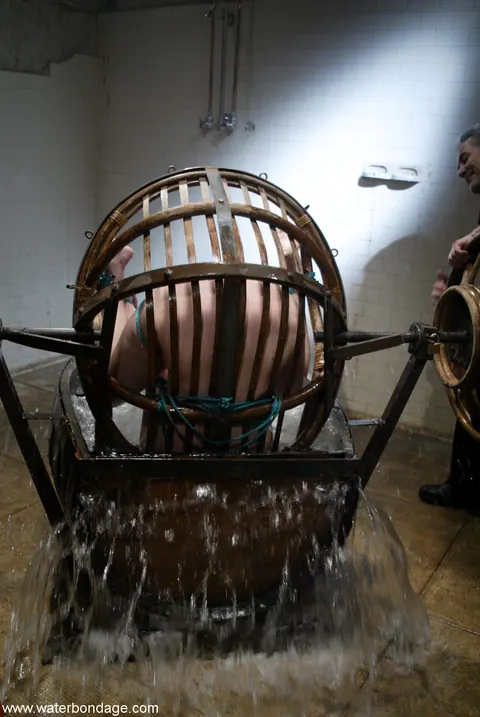 Fayth Deluca: Tall Blonde MILF in Water Bondage Sucks Cock – photo 15 of 20