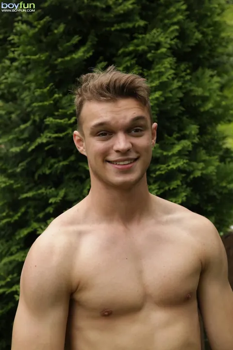 Two Men Strip Nude and Pose Naked Together – photo 5 of 21