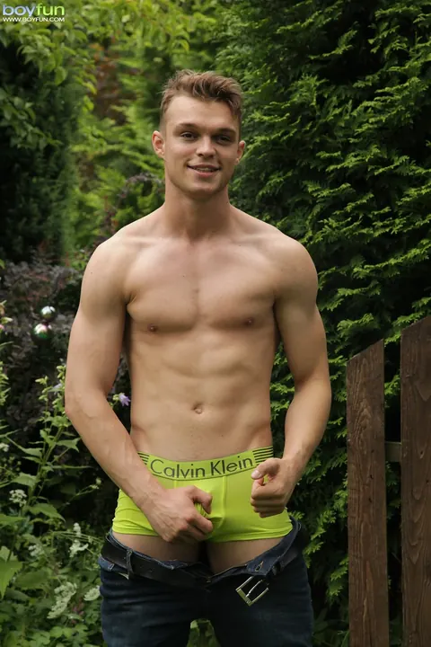 Two Men Strip Nude and Pose Naked Together – photo 6 of 21
