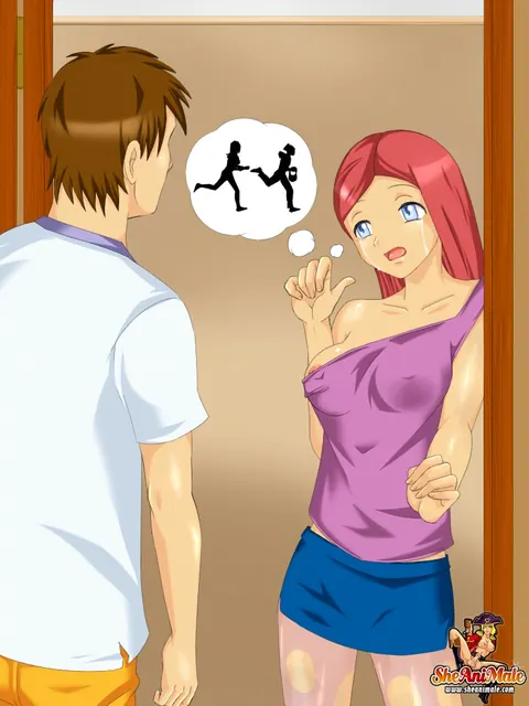 Busty Trans Woman Gets Fucked by Her Neighbor – photo 2 of 12
