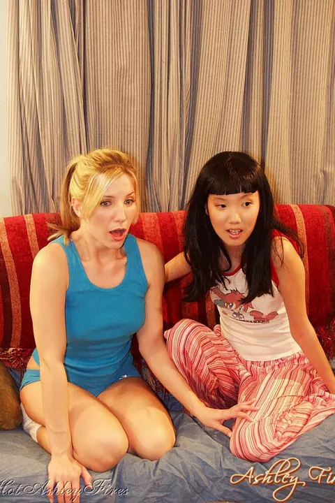 Ashley Fires: Asian and Blonde MILFs Share Lesbian Oral and Fingering – photo 2 of 18
