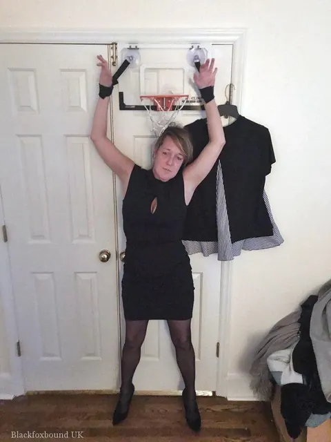 Mature Woman with Big Tits Bound in Lingerie and Heels – photo 7 of 16