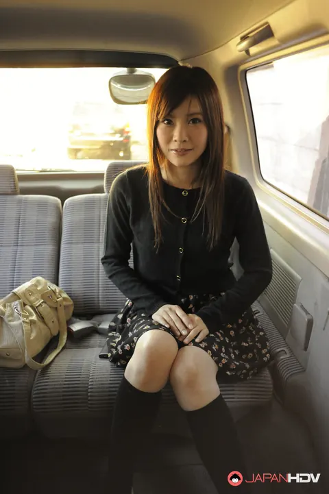 Mio Arisaka: Japanese Redhead Plays with a Toy in Her Stockings – photo 1 of 20