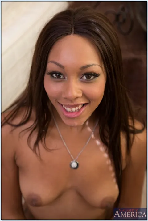 Ebony Babe Rides Cowgirl Then Takes It Doggy Style – photo 16 of 16