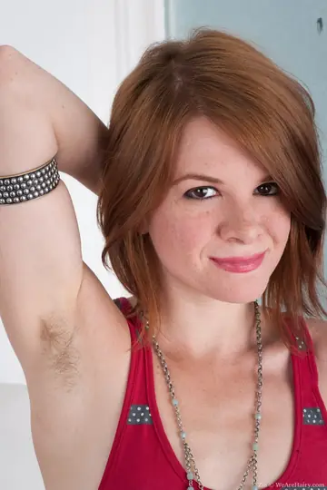 Thick Redhead MILF Strips Out of Her Shorts to Show Her Hairy Bush