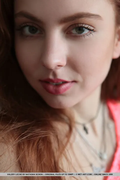 Valery Leche: European Redhead PAWG Spreads Her Shaved Pussy – photo 10 of 18