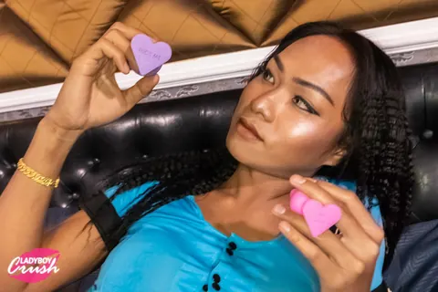 Thai Trans Woman Kisses Partner Then Takes Anal – photo 6 of 18