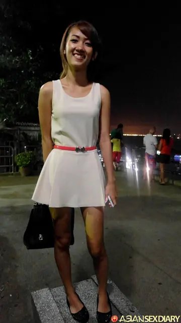 Petite Asian Babe with Short Hair Sucks Cock and Gets Fucked