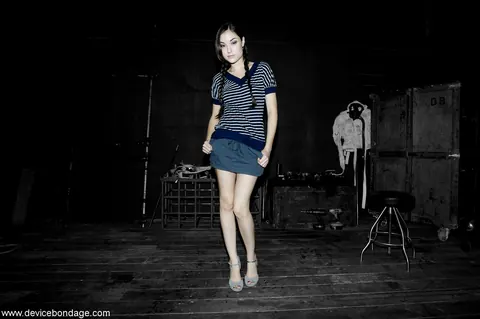 Sasha Grey: Brunette PAWG in Restraints Spreads Wide – photo 4 of 13