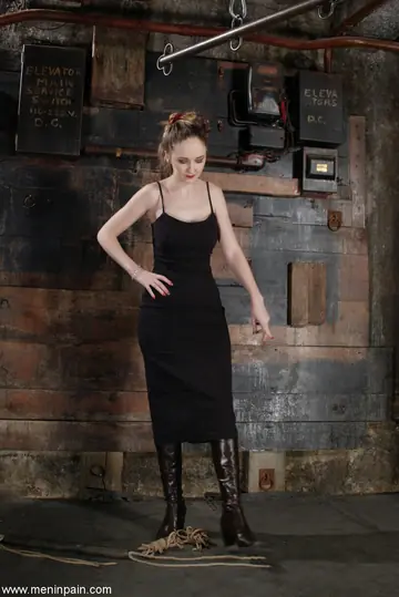 Chanta Rose – Blonde in a Skirt Dominates Her Bound Partner
