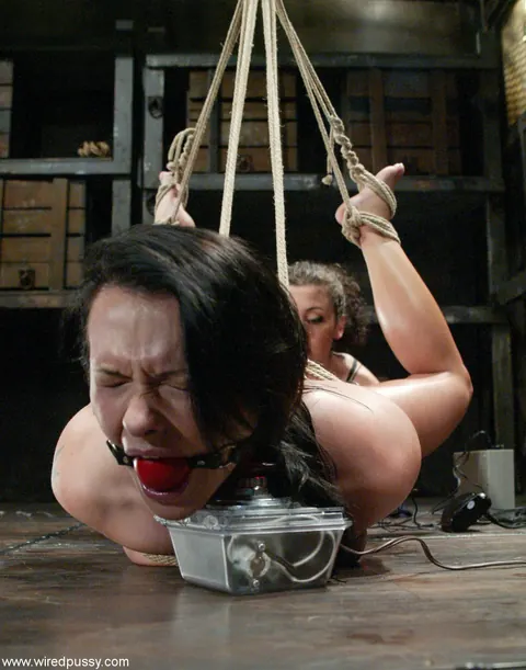Katja Kassin: German PAWG in Bondage Spreads Her Legs for Her Partner – photo 15 of 21