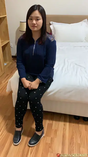 Thick Asian Amateur Sucks Cock and Takes It Anal Outdoors