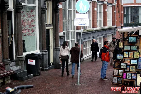 Ilse De Rooij: Tall Blonde MILF in Stockings Takes Anal in a Threesome Outdoors – photo 4 of 14