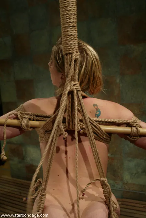 Crystal Frost: Brunette with Big Natural Tits Submits to Bondage – photo 4 of 21