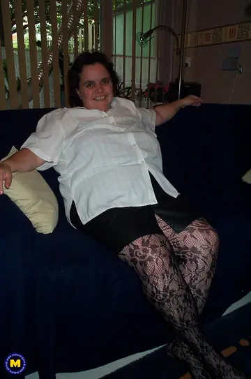 BBW MILF Strips Out of Her Skirt for Sex and Toys