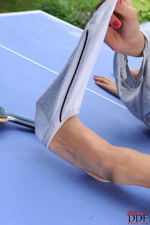 Eufrat Mai: Czech Blonde and Brunette Undress for Lesbian Foot Play – photo 12 of 21