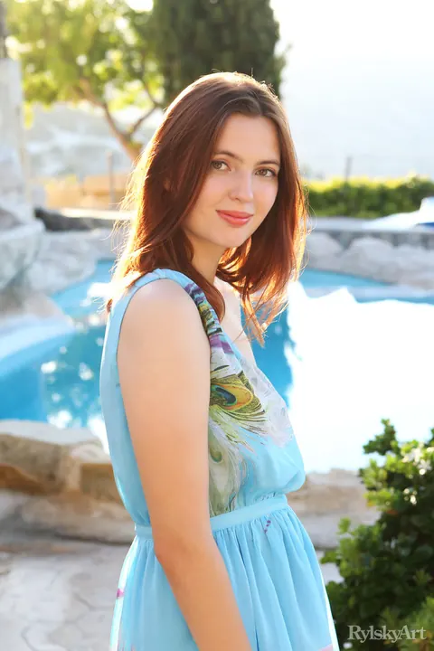Felicia Vina: Redhead Flaunts Her Perky Tits and Spreads Her Full Bush – photo 1 of 16