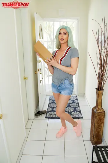 Trans Woman Kisses and Has Sex with Male Partner