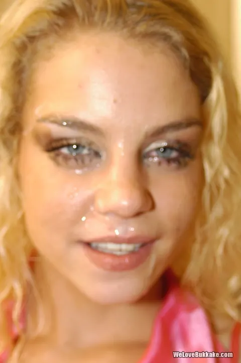 Blonde Sucks and Rides Multiple Men in Interracial Gangbang – photo 14 of 20