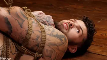 Tattooed Trans Woman Strips Nude and Poses