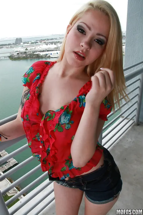 Cami Miller: Busty Latina PAWG Bares All in Heels Outdoors – photo 3 of 16