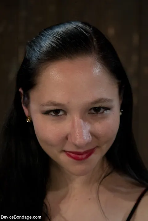Maggie Mayhem: BBW Brunette Tied Up in a Dress – photo 2 of 21