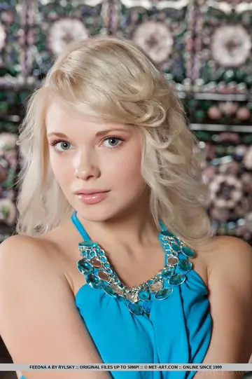 Blonde European Undresses from Short Dress and Spreads