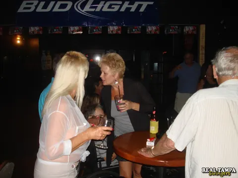 Mandi McGraw: Tall Blonde Flaunts Her Big Tits and Joins Group Sex Outdoors – photo 2 of 20