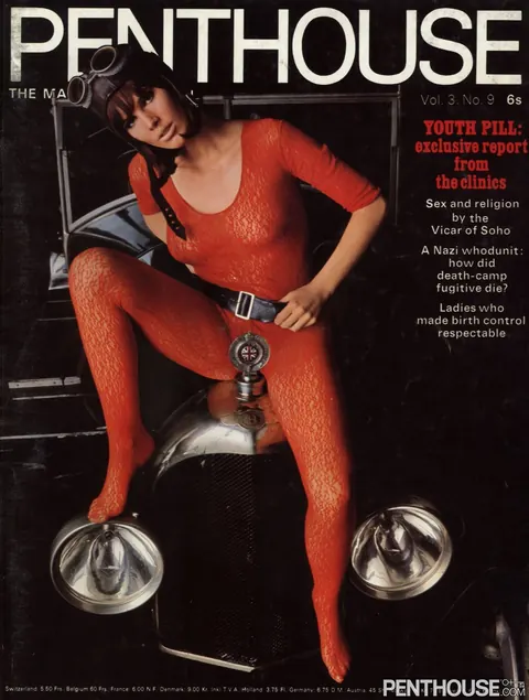 Busty Vintage Model Strips and Poses Topless – photo 18 of 21