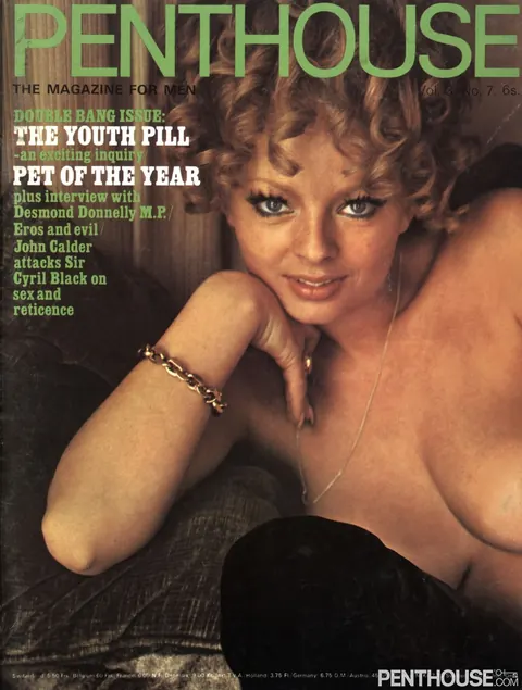 Busty Vintage Model Strips and Poses Topless – photo 16 of 21