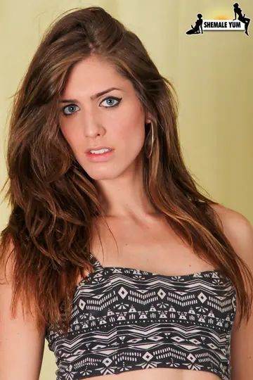 Trans Woman Strips Nude and Displays Front and Back