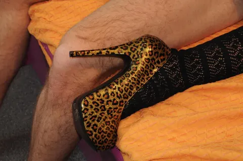 Julia De Lucia: Latina PAWG in Heels and Socks Takes Gangbang Anal – photo 11 of 16