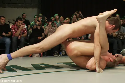 Two Nude Men Stand Together and Turn Around – photo 11 of 21