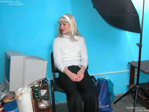 Skinny Blonde MILF Sucks Two Men and Fucks Outside – photo 2 of 20