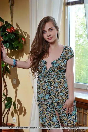 Woman Strips Out of Her Dress and Spreads Naked