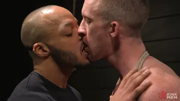 Two Naked Men Kiss and Fuck Each Other Deeply