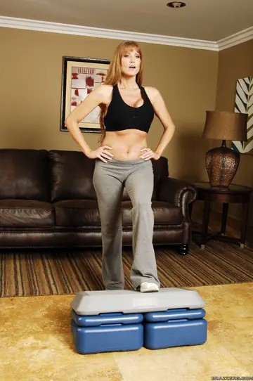 Redhead MILF with Big Tits Takes Anal and a Cumshot