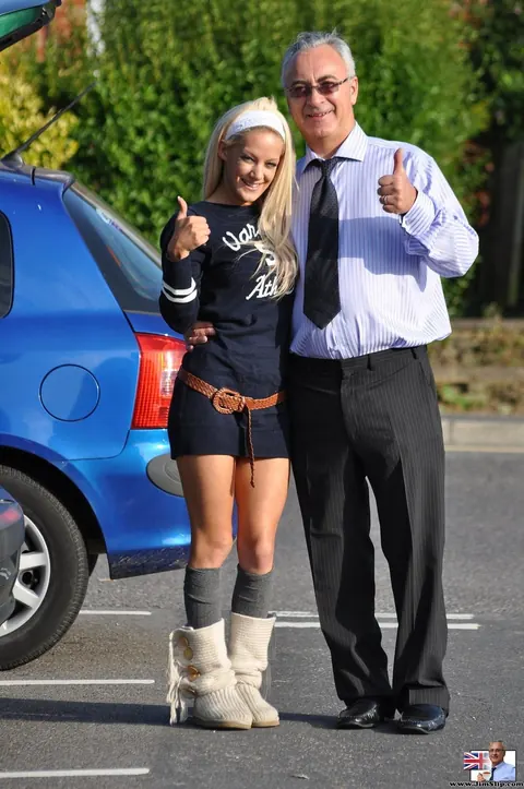 Loulou: Busty British Blonde Strips Out of Her Uniform for Sex – photo 7 of 21
