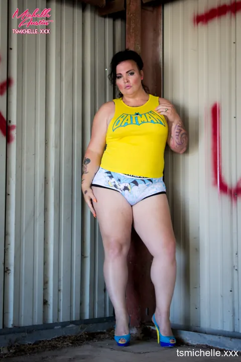Thick Trans Brunette Undresses and Fingers Herself – photo 4 of 14