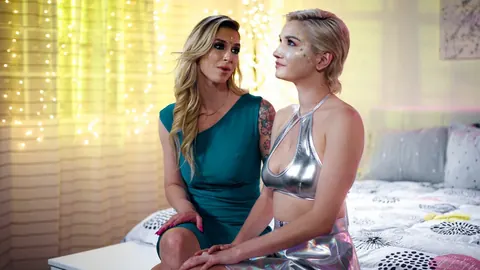 Brooke Banner: Two Busty Blondes Strip for Lesbian Licking and Fingering – photo 4 of 21