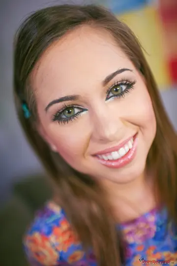 Riley Reid – PAWG Brunette in Knee Socks Strips for a POV Blowjob and Handjob