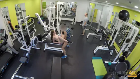 Linda Sweet: European Redhead Spreads Her Pussy in the Gym – photo 15 of 21