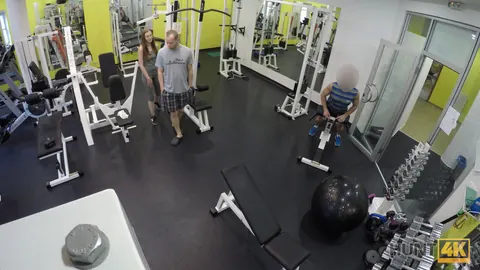 Linda Sweet: European Redhead Spreads Her Pussy in the Gym – photo 7 of 21