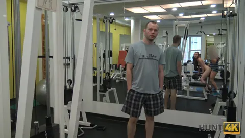 Linda Sweet: European Redhead Spreads Her Pussy in the Gym – photo 11 of 21