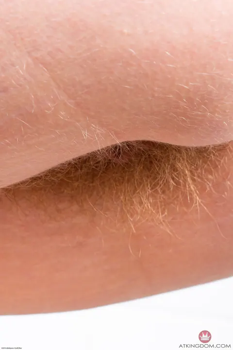Apricot Pitts: Petite Blonde Bares All and Spreads Her Hairy Pussy – photo 18 of 20