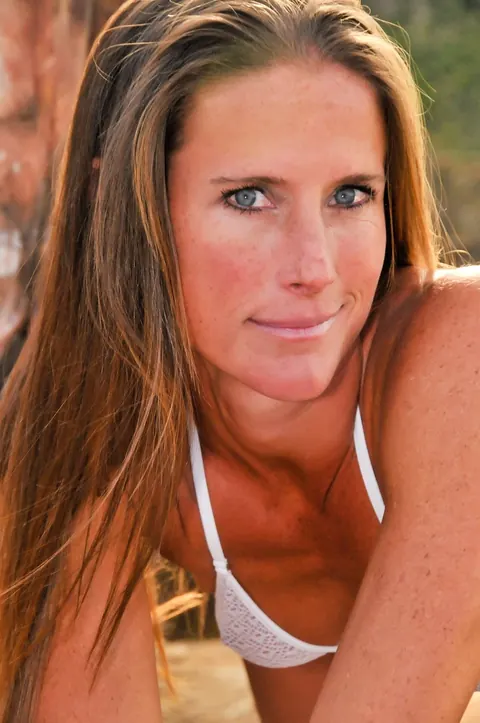 Sofie Marie: Tall Redhead MILF Strips Out of Her Bikini and Spreads Outdoors – photo 12 of 21