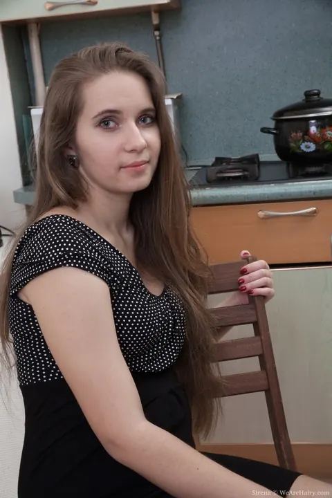 Brunette in a Skirt and Heels Pours Cocktail Over Hairy Crotch – photo 1 of 21