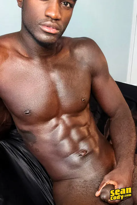 Man Poses Naked and Strokes His Cock Solo – photo 12 of 16