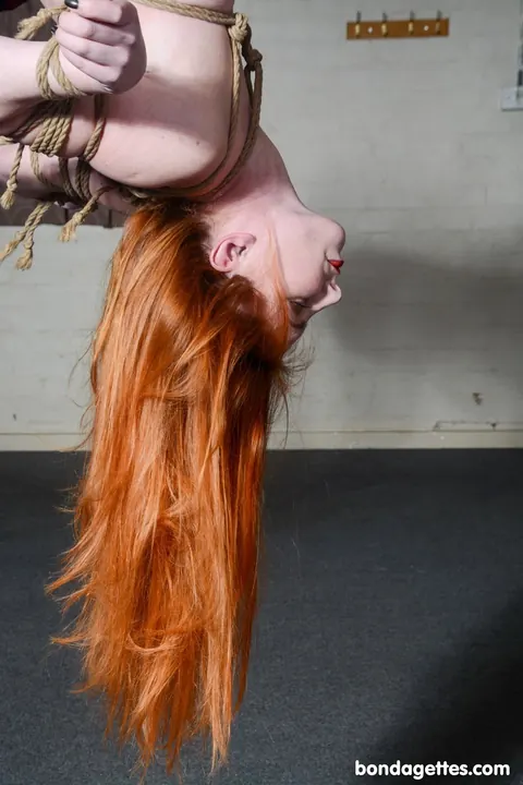 Redhead Bound and Fucked in Hardcore Bondage Session – photo 16 of 21