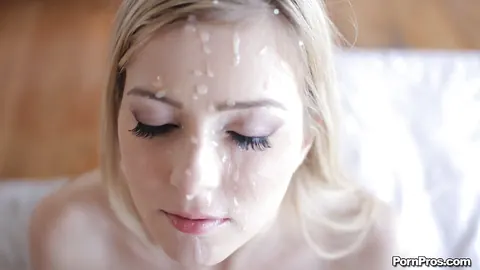 Abigaile Johnson: Blonde Takes Anal Doggy Style and Gets a Messy Facial – photo 16 of 16